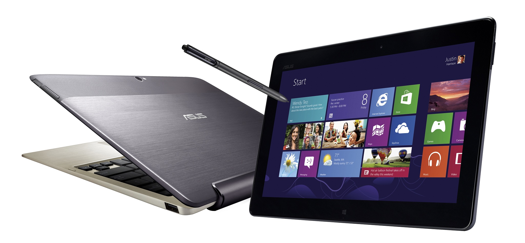 ASUS Windows 8 and RT Products Revealed